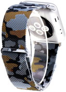 HappyLife Milanese magnetic pull for Apple Watch 38/40mm Color: Camouflage brown-grey - Watch Strap