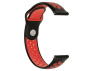 HappyLife ABS Replacement strap 22mm Colour: Black-Red MIBANDCZX00970 - Watch Strap