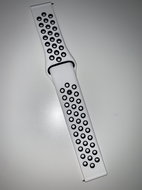 HappyLife ABS Replacement strap 22mm Colour: White-Black MIBANDCZX00984 - Watch Strap