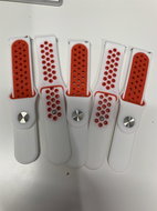 HappyLife ABS Replacement strap 22mm Colour: White-Red MIBANDCZX00985 - Watch Strap