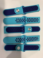 HappyLife ABS Replacement strap 22mm Colour: Green-Blue MIBANDCZX00988 - Watch Strap