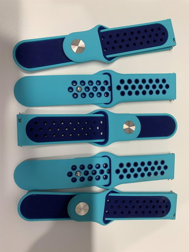 HappyLife ABS Replacement strap 22mm Colour: Green-Blue MIBANDCZX00988 - Watch Strap - Main image
