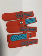 HappyLife ABS Replacement strap 22mm Colour: Red-Green MIBANDCZX00987 - Watch Strap