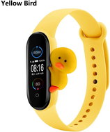 HappyLife Animals Bracelet for Xiaomi Mi Band 2/3/4/5/6 Color: Yellow Bracelet + Chicken, P - Watch Strap