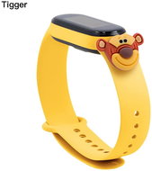 HappyLife Animals wristband for Xiaomi Mi Band 2/3/4/5/6 Color: Yellow + Tiger, For Accessories - Watch Strap