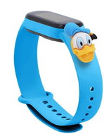 HappyLife Pets bracelet for Xiaomi Mi Band 2/3/4/5/6 Color: Sky Blue + Donald, Pro - Watch Strap