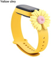 HappyLife Animals bracelet for Xiaomi Mi Band 2/3/4/5/6 Color variant: yellow + big yellow copret - Watch Strap