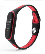HappyLife ESC replacement bracelet for Mi band 3/4 Color: Black-Red MIBANDCZX01348 - Watch Strap