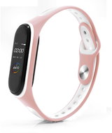 HappyLife ESC replacement bracelet for Mi band 3/4 Color: Pink-White MIBANDCZX01353 - Watch Strap
