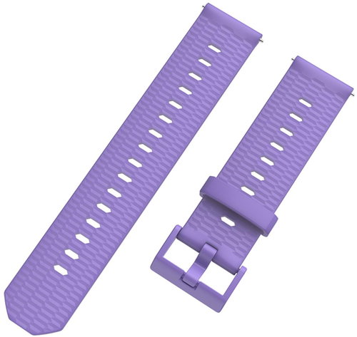 Xiaomi Hex monochrome structured strap/strap 22mm Color: Purple MIBANDCZX01400 - Watch Strap - Main image