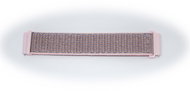Nylon replacement strap 22 mm Colour: pink grey - Watch Strap