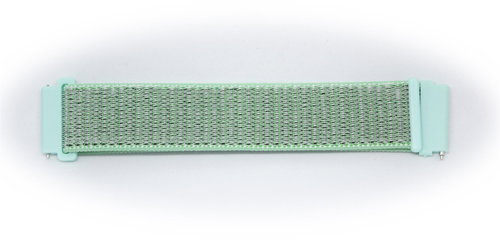 Nylon replacement strap 22 mm Colour: light turquoise - Watch Strap - Main image
