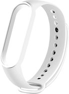 HappyLife One-colour replacement bracelet for Mi band 5/6 Colour: White MIBANDCZX01493 - Watch Strap