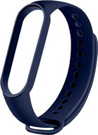 HappyLife One-colour replacement bracelet for Mi band 5/6 Colour: Dark Blue MIBANDCZX01508 - Watch Strap
