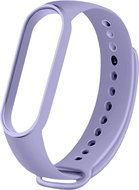 HappyLife One-colour replacement bracelet for Mi band 5/6 Colour variant: light purple MIBANDCZX01 - Watch Strap