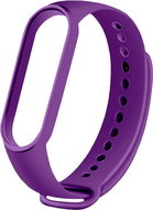 HappyLife One-colour replacement bracelet for Mi band 5/6 Colour: Dark Purple MIBANDCZX015 - Watch Strap