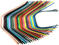 HappyLife One colour replacement bracelet for Mi band 5/6 Bracelet colour: Package of all colours (2 - Watch Strap