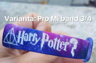HappyLife HARRY POTTER Bracelet for Mi band 2/3/4/5/6 Color variant: galactic - multicolour, Ve - Watch Strap