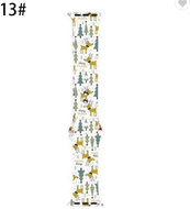 Christmas bracelet Apple Watch 38/40mm and 42/44mm Size: 42 / 44 mm, Color variant: trees and so - Watch Strap