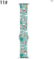 Christmas Bracelet Apple Watch 38/40mm and 42/44mm Size: 42 / 44 mm, Color: Santa and animal - Watch Strap