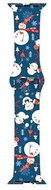 Christmas bracelet Apple Watch 38/40mm and 42/44mm Size: 38 / 40 mm, Color variant: snowmen on m - Watch Strap