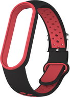 Xiaomi EF Bracelet for Mi Band 5/6 Color: Black-Red MIBANDCZX01765 - Watch Strap