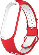 Xiaomi EF Bracelet for Mi Band 5/6 Color: Red-White MIBANDCZX01769 - Watch Strap