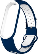 Xiaomi EF Bracelet for Mi Band 5/6 Color: Dark Blue-White MIBANDCZX01773 - Watch Strap