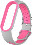 Xiaomi EF Bracelet for Mi Band 5/6 Color: Grey-Pink MIBANDCZX01772 - Watch Strap