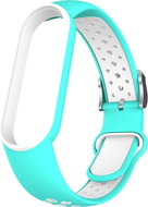 Xiaomi EF Bracelet for Mi Band 5/6 Color: Green-White MIBANDCZX01774 - Watch Strap
