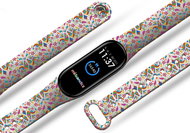Mi-band.cz Colored roosters replacement bracelet for Mi band 3/4/5/6 Color variant: White, For Devic - Watch Strap