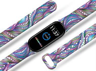 Drawing Elf replacement wristband for Mi band 2/3/4/5/6 Color variant: Elf, For Device: Xiaomi Mi ba - Watch Strap