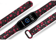 Sakura wristband for Mi band 2/3/4/5/6 Color: Black, For Device: Xiaomi Mi band 2 MIBANDC - Watch Strap