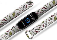 Mi-band.cz Horror replacement bracelet for Mi band 3/4/5/6 Color variant: White, For Device: Xiaomi  - Watch Strap