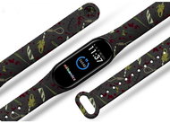 Mi-band.cz Horror replacement bracelet for Mi band 3/4/5/6 Color: Black, For Device: Xiaomi - Watch Strap