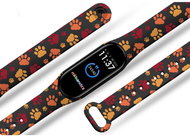 Cat Paws replacement bracelet for Mi band 2/3/4/5/6 Color: Black, For Device: Xiaomi - Watch Strap
