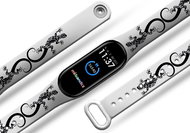Lizards replacement bracelet for Mi band 2/3/4/5/6 Color variant: White, For Device: Xiaomi Mi band - Watch Strap