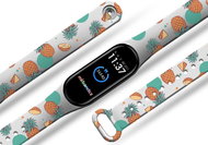 Mi-band.cz Ananas replacement bracelet for Mi band 2/3/4/5/6 Color: Black, For Device: Xiao - Watch Strap