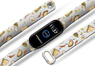 Mi-band.cz Burito bracelet replacement bracelet for Mi band 2/3/4/5/6 Color: White, For Device - Watch Strap