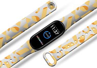 Mi-band.cz Pasta bracelet replacement bracelet for Mi band 3/4/5/6 Color variant: Black, For Arrival - Watch Strap