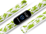 Mi-band.cz Green stain bracelet replacement bracelet for Mi band 2/3/4/5/6 Color variant: Black, Pro - Watch Strap