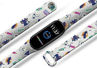 Halloween bracelet for Mi band 3/4/5/6 Color: White, For Device: Xiaomi Mi band 3/4 MIBAND - Watch Strap