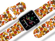Mi-band.cz Autumn leaves strap for Apple watch Size: 38/40mm MIBANDCZX02872 - Watch Strap