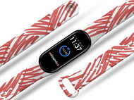 Mi-band.cz Red scribble replacement bracelet for Mi band 3/4/5/6 Size: for Mi band 3/4 MIBANDCZ - Watch Strap