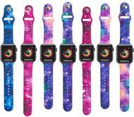 Mi-band.cz Galactic straps for Apple Watch 38/40 - 42/44mm Color: Blue, Size of the watch - Watch Strap