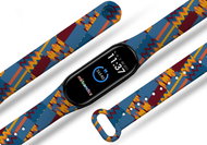 Mi-band.cz Scarves kente replacement bracelet for Mi band 3/4/5/6 Pro Device: Xiaomi Mi band 3/4 MIB - Watch Strap