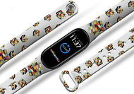 Mi-band.cz Rubik's Cube replacement bracelet for Mi band 2/3/4/5/6 Color variant: white, For Accesso - Watch Strap