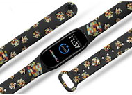Mi-band.cz Rubik's Cube replacement bracelet for Mi band 2/3/4/5/6 Color: Black, For Arrival - Watch Strap