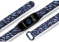 Cartoon Tears replacement wristband for Mi band 2/3/4/5/6 Color: Black, For Device: Xiaomi M - Watch Strap