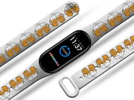 Mi-band.cz Beer replacement bracelet for Mi band 2/3/4/5/6 Color: White, For Device: Xiaomi - Watch Strap